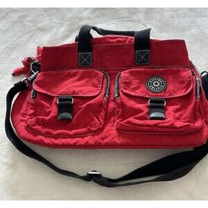 Kipling Bag Duffle Weekender Gym Sports Travel Tote Lightweight Nylon Waterproof